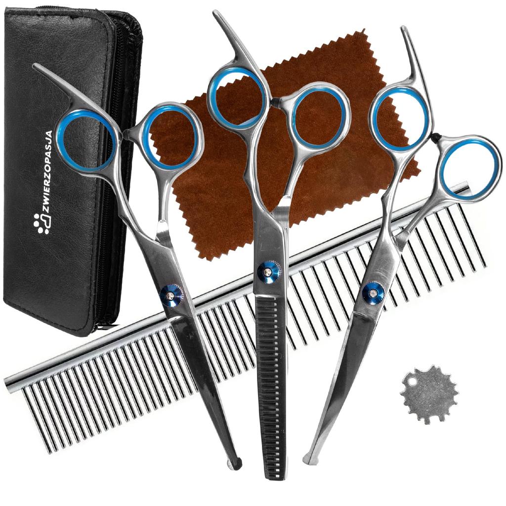 Grommy Pet Scissors Set For Dogs And Cats