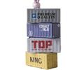 Vintage Industrial Style Container Storage Box Decoration Desktop Personalized Storage Tank