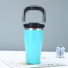 Stainless Steel Vacuum Insulated Travel Mug With Handle 20oz Double Wall Thermos Outdoor Sports Car Office