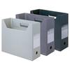 Plus Box File, A4 Horizontal, 100mm Spine Width, Deja Vu FL-023BF, Monotone, Set of 3 Colors