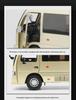 1/32 Scale Alloy Bus Model Toy with Sound and Light - Pull Back Action, Cake Decoration 