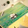 1pcs Silicone Cartoon Desk Mat for Elementary School Students To Study, Writing Desk, Leather Tablecloth