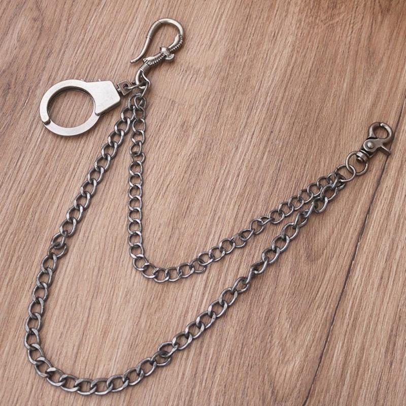 Retro Designs Hawks Claw Pants Chain With Double Layer Sturdy Alloy Chains for Unique Fashion Statements Pieces