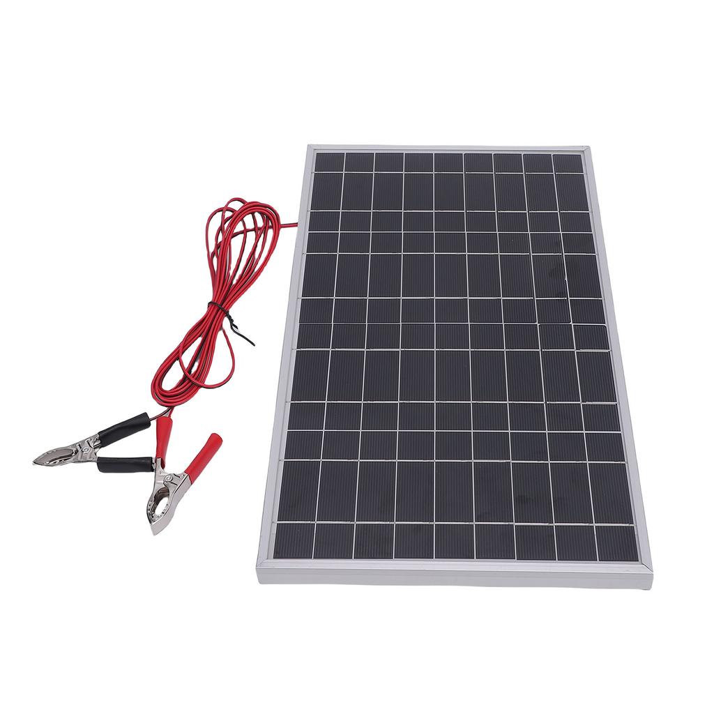 Solárny panel 10W 12V Polykryštalický kremíkový solárny panel s regulátorom pre kempovanie vonku