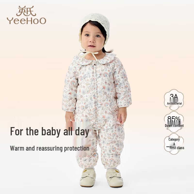 YEEHOO Girls  Autumn Winter Down Jumpsuit 80