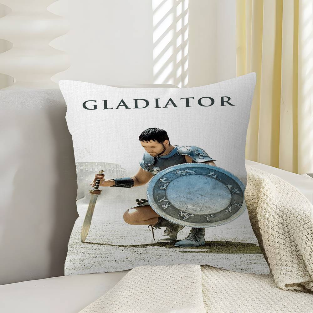 Gladiator Classic Movie Personalized Pillow Dust Cover Bedroom Kids Party Decoration Pillowcase Birthday Children Gift