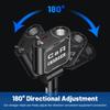 Retractable Car Phone Charger 66W Super Fast Cell Phone Charger PD USB Type C Voltage Detect Car Cigarette Lighter Adapter