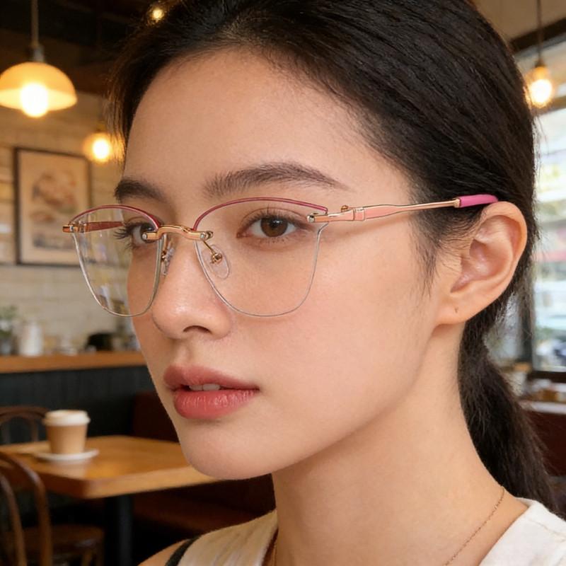 +100 to +400 Fashion Reading Glasses for Women Anti Blue Light Presbyopia Glasses Anti Fatigue High-definition Ultra Light