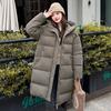 Down Cotton Clothes Women's Loose Medium and Long Cotton-padded Clothes Winter New Jackets Bread Clothes