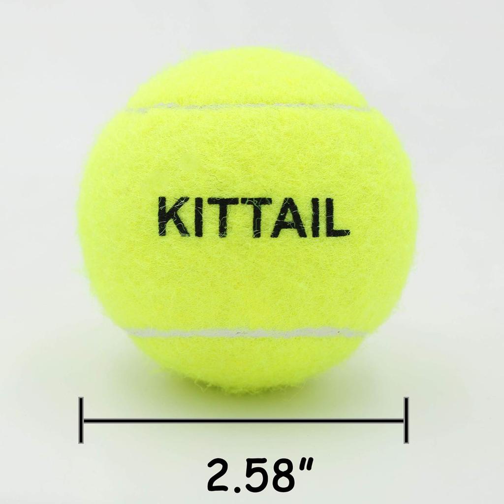 12 Pcs Squeaky Tennis Balls for Dogs - 2.58" Interactive Doggy Toys - Mini Safe, Durable for Small Medium Large Dogs Training Playing, with 1