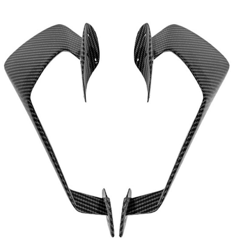 Fixed Wing Spoiler Wing Aerodynamic Winglet For Motorcycle For YZF R1 R1M -2025