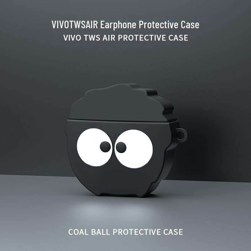 Compatible Silicone Protective Case for Vivo TWS Air Bluetooth Earphones Protective Case for vivo TWS Air