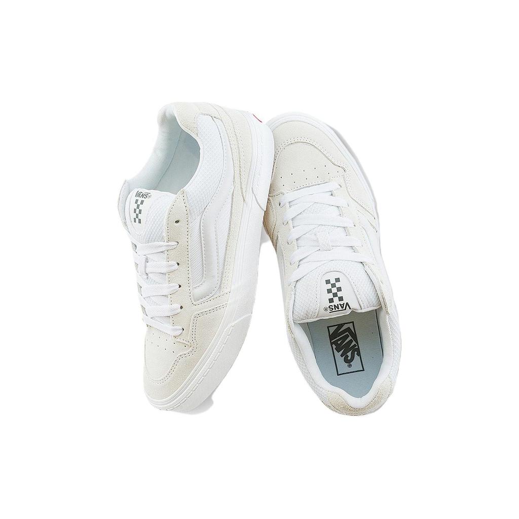 Vans Caldrone Retro Comfortable Durable Breathable Low-Top Skate Shoes Men Sneakers White Gray VN0A5JM2WWW
