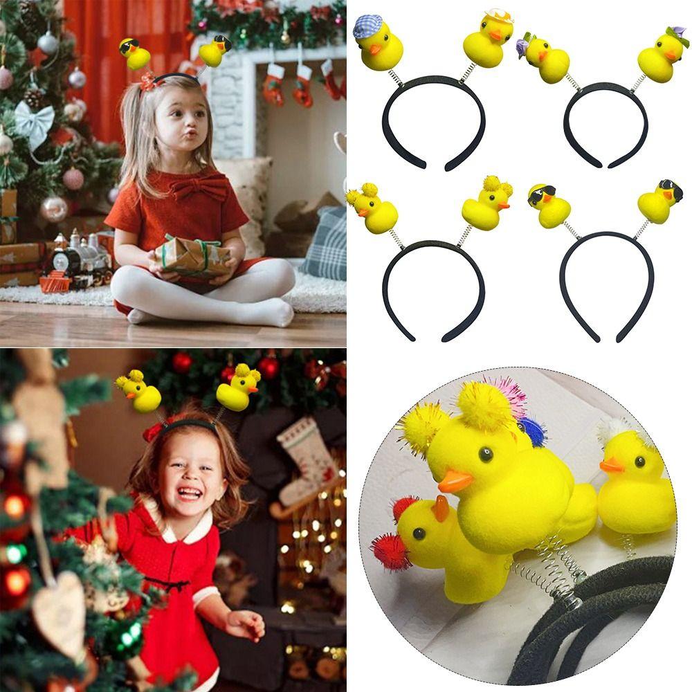 

Little Yellow Duck Headband Anime Hairpin Cute Headdress Girl
