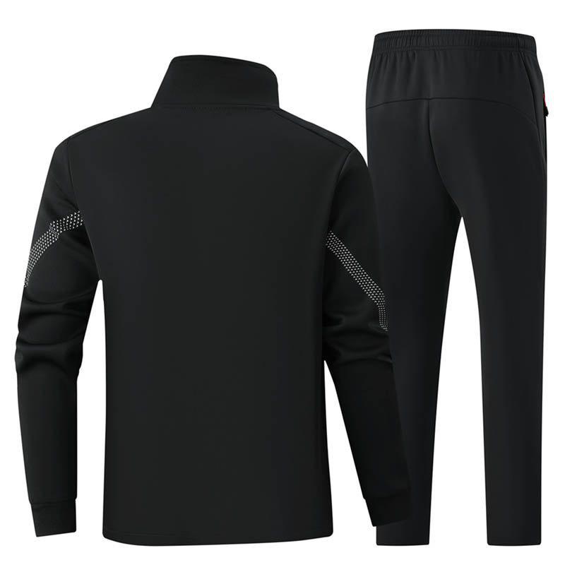 Unisex Autumn Sportswear Set for Students and Coaches: Martial Arts Uniform and Casual Wear.