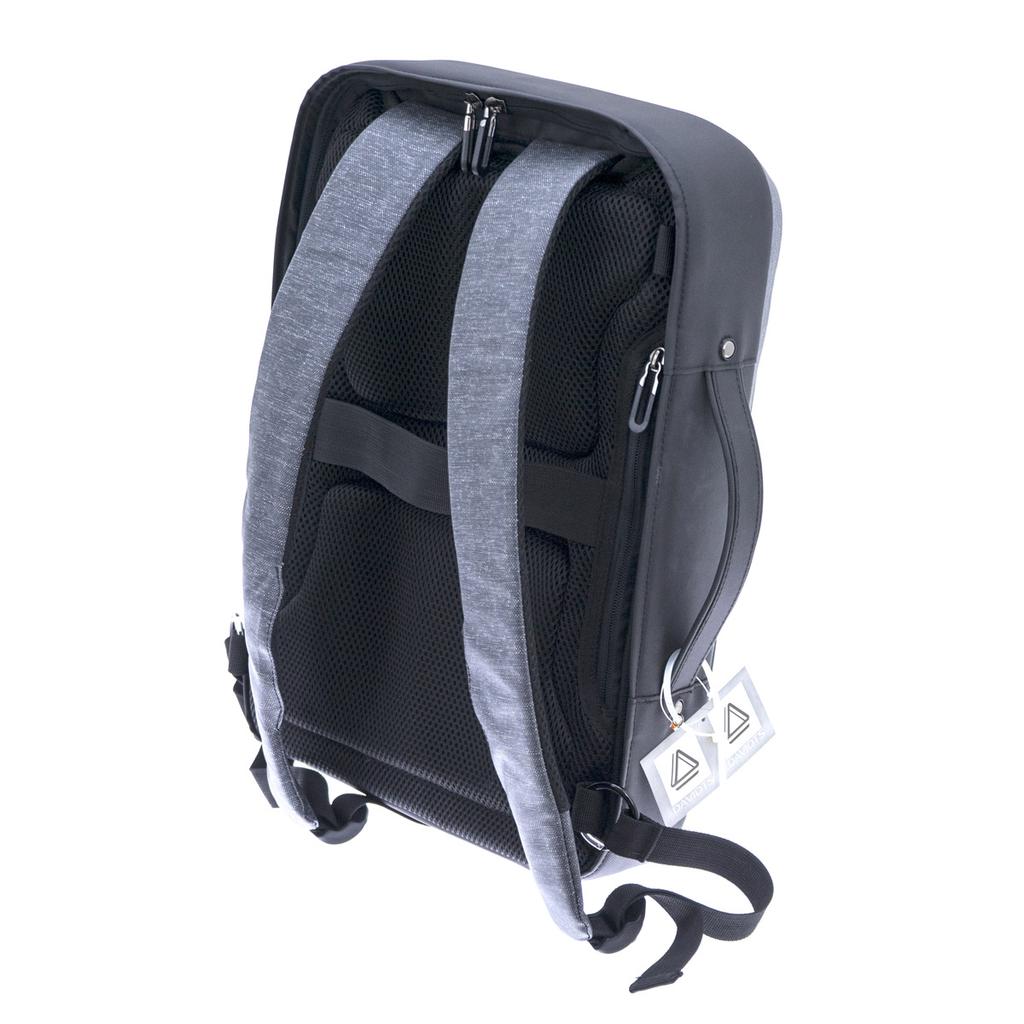 Davidt's [Q9941] - Mochila maletín antirrobo 'Urban Traveler' negro gris  (computadora de 15,6 'y tableta) - 42x29x12 cm comprar a buen precio —  entrega gratuita, reseñas reales con fotos — Joom