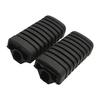 Motorcycle Footpegs Cover Premium Foot Rest Shell for EN125 Dy110 Dy100 Black