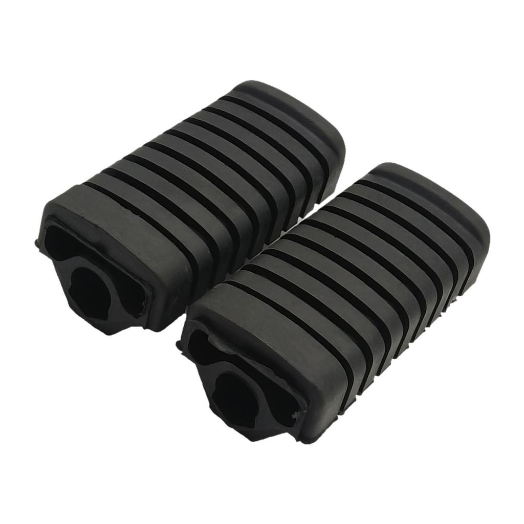 Motorcycle Footpegs Cover Premium Foot Rest Shell for EN125 Dy110 Dy100 Black