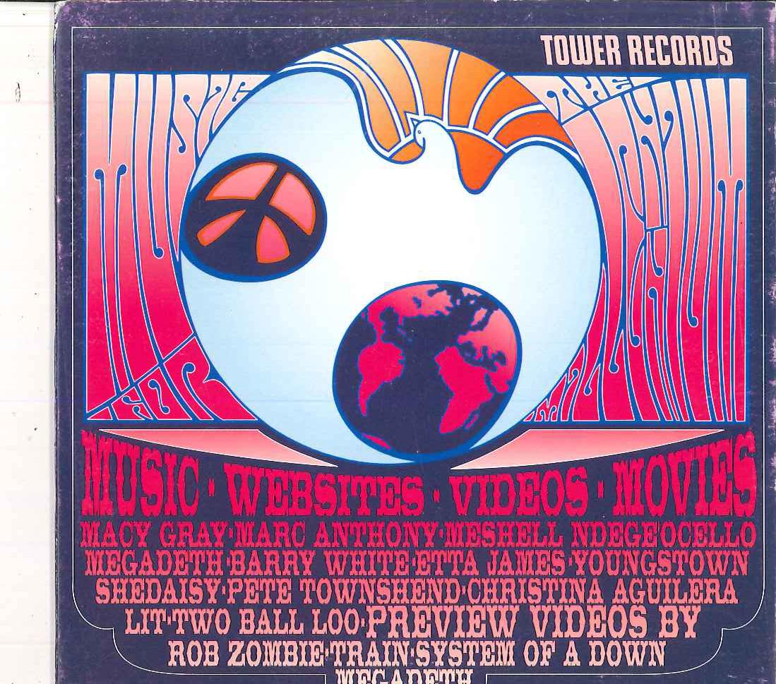 

CD VARIOUS - Ride The Wind With Tower ONLINE V03 TOWER RECORDS Japan Rock Used
