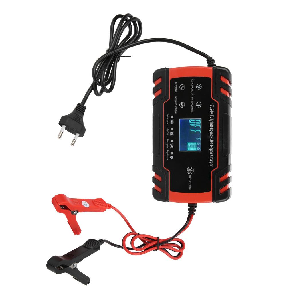12V24V 2?150Ah Battery Charger Repair Smart Automatic Charging for Car Motorcycle