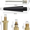 26Pcs Copper Bike Valve Adapter Set Pump Inflator Kit For Bicycle Tires Football Cycling Accessories
