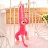 Portable Colorful Long Arm Monkey DIY Children's Stuffed Animal Toy Soft Hanging Stuffed Doll Long-armed Monkey Ornaments