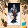 Final Fantasy (1) Thema Strandtuch Sandabweisend Weich Und Bequem Geeignet Für Den Pool Camping Yoga Und Tauchen Ein Reise