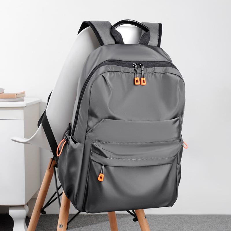 School bag men's simple commuter backpack for tablet business computer bag light backpack