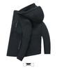Men's Winter Plus Size Graphene Padded Cotton Hooded Jacket for Middle-Aged & Elderly