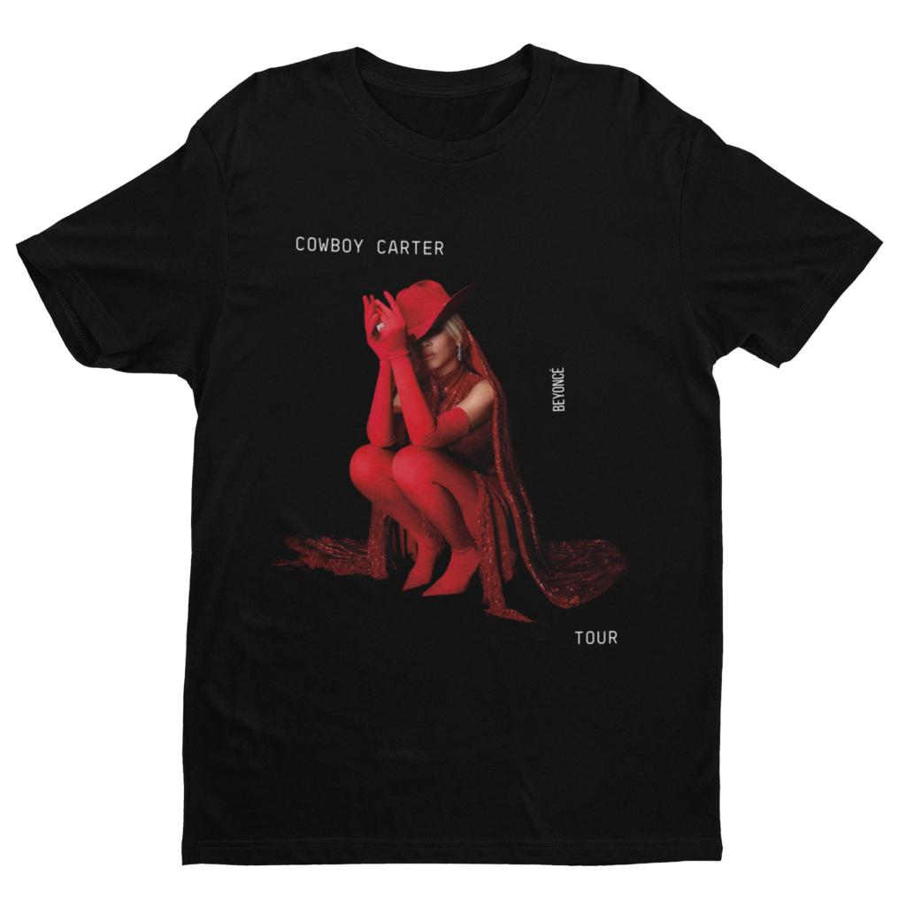 Beyoncé COWBOY CARTER Print T-Shirt Men Oversized Tee Cotton Streetwear Loose High Quality Short Sleeve Tops Tee Female Male Clothing