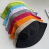 Children Outdoor Hat Summer Foldable Bucket Hat Sunscreen Cotton Fishing Hunting Cap Girls Basin Chapeau Sun Prevent Hats