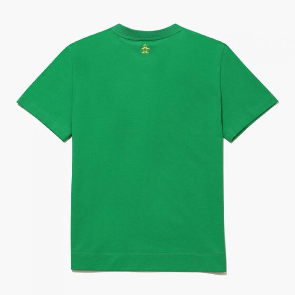 Munsingwear Women SignaTure Round ShorT Sleeve T shirT Green mr122lTs13