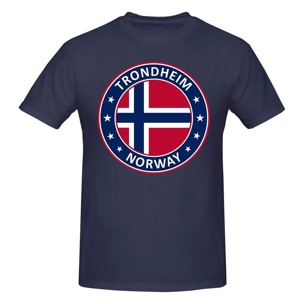 Trondheim Norway Skinfriendly Tshirt Urban Commuting Reinforced Collar Short Sleeve