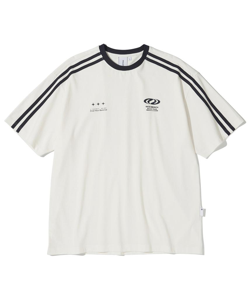 URBANDTYPE Football Jersey T-Shirt_White