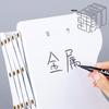 Double-Headed Oil-Based Marker Pen - Fast-Drying, Smooth Writing, Fine Tip, Black/Blue/Red for Art and Outlining