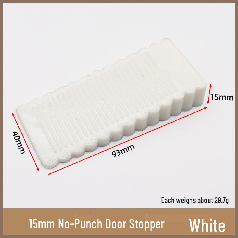 Non-Slip Anti-Collision Door Wedge: No-Punch, Anti-Pinch Safety Door Stopper for Home