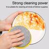 Manufacturer Wholesale Ingot Towel Double-sided Sponge Scrub Pot Artifact Cleaning Kitchen Special Rag Dishwashing Scouring Pad