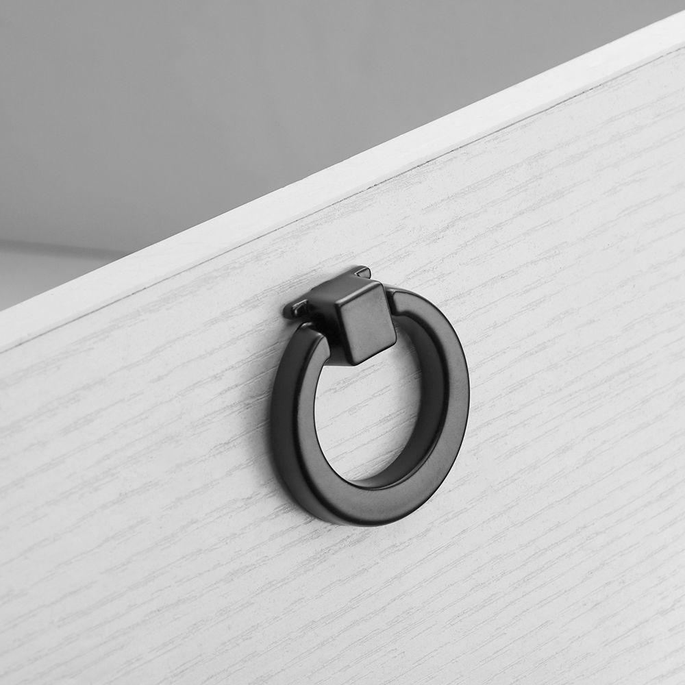 Cupboard Fashion Furniture Cabinet Dresser Black Series Door Handle Cabinet Pulls Wardrobe Pulls Drawer Knob