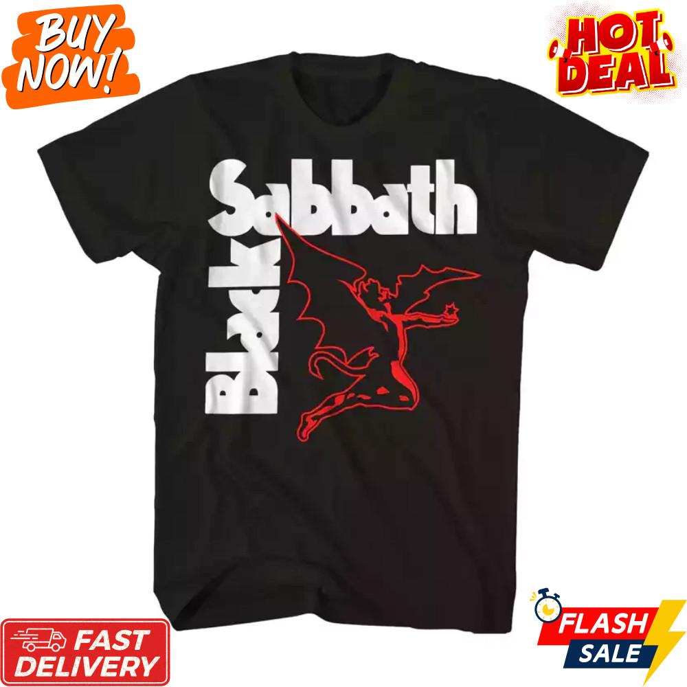 Black Sabbath Inspired Tee Creature Classic Rock Band Tribute Men’s T-Shirt Unisex T-Shirt S