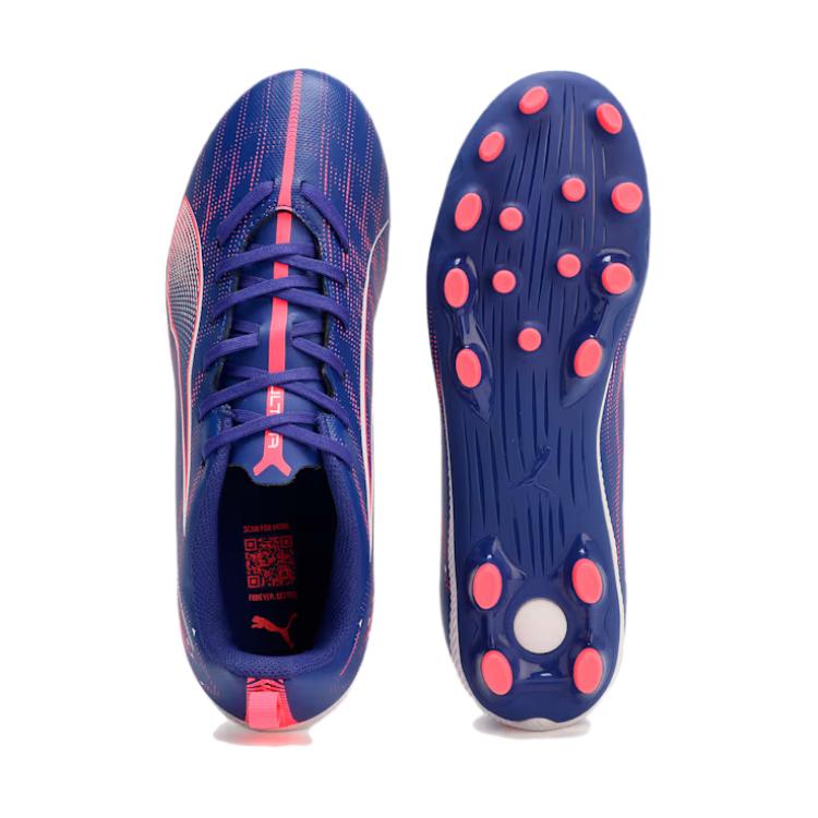 Puma Ultra 5 Series Comfortable Low-Top Kids Soccer Shoes Kids Soccer Shoes Purple 107903-01