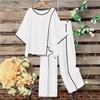2026 European American Spring/Summer Knit Color Block Tubular Craft Set - Korean Casual Style