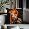Trending Iice Spiceead Cushion Cover Antidustmite Pillowcase Invisible Zipper Silky Short Plush Sofa Cushion Cover