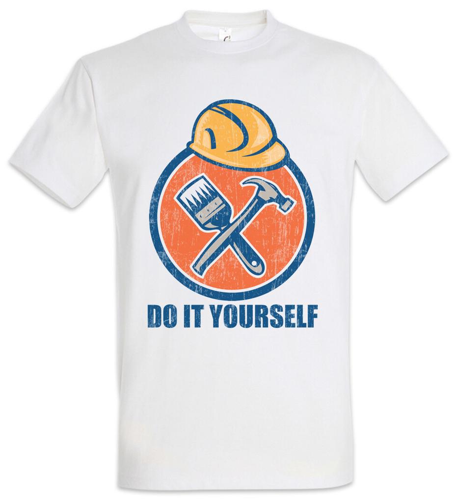 Handyman Do It Yourself T-Shirt Mens Womens Tees Top DIY Enthusiast Handcraft Craft Craftsmen Artisan