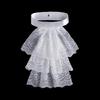Vintage Styles Neck Ruff Unique Fashion Necklace Ruffled Pattern Neck Collar for Cosplay Lover