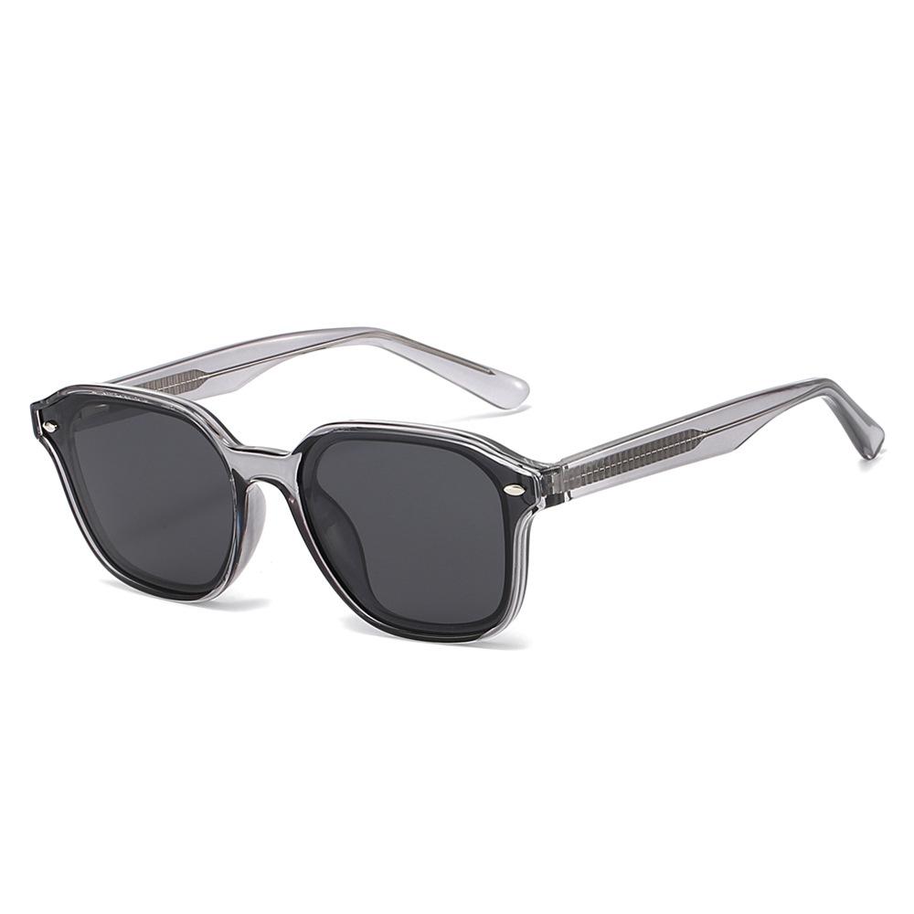 2025 Square Polarized Sun Glasses For Women Men TAC Rivets Metal Core Sun Shades UV400 For Vacation Travel