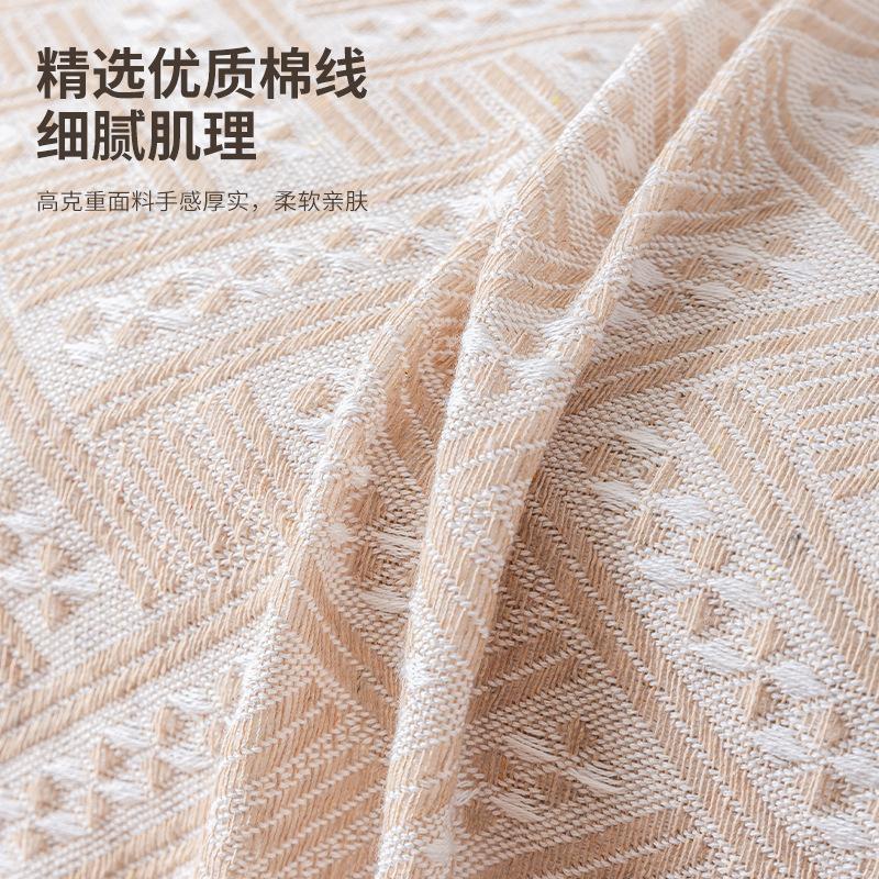 Sofa Towel Full Cover Cloth Ins Cream Cotton Yarn Camping Blanket Sofa Cushion Cover Towel All-inclusive Sofa Cover for All Seasons