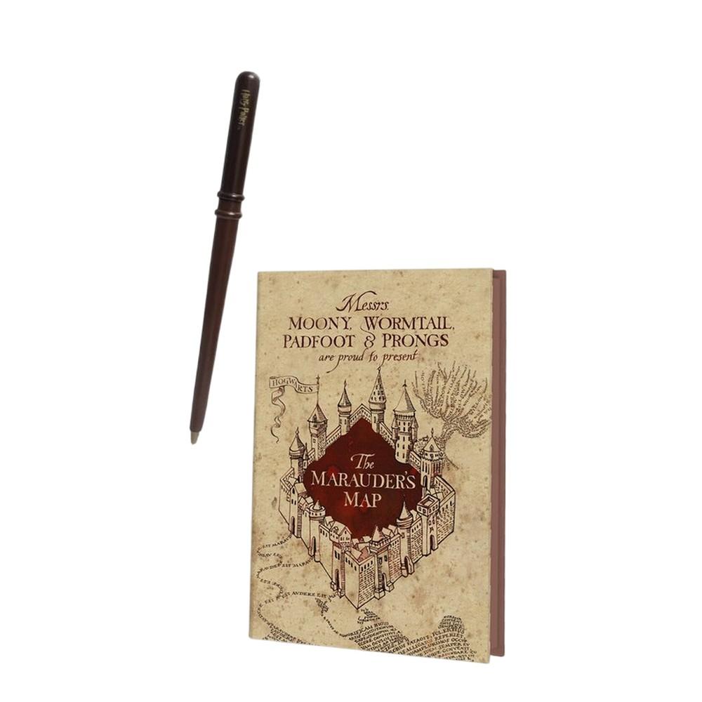 HARRY POTTER Set Blocnotes A5 și Pix Wand