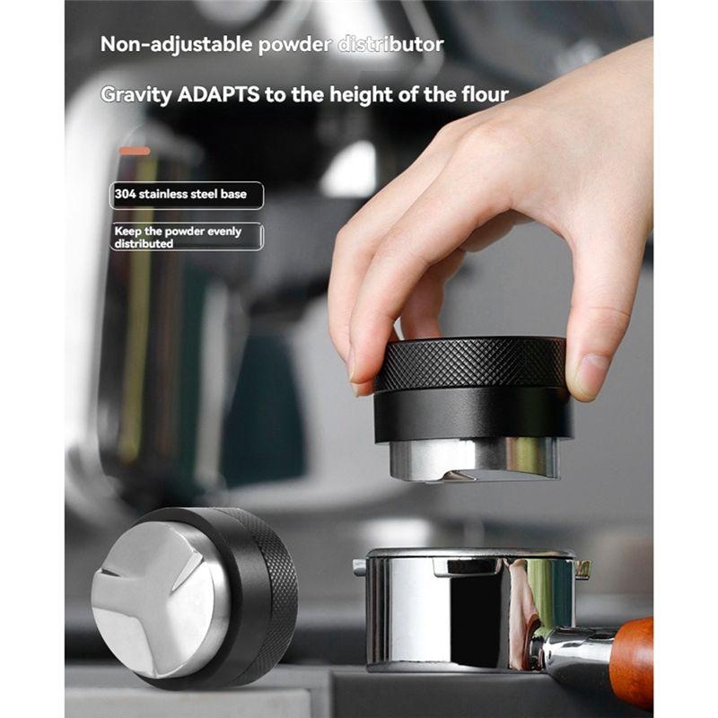A13I-Professional Espresso Distribution Tool Coffee Distributor Espresso Distributor Coffee Leveler For Cafe Office 58Mm