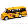 High Quality Cool School Bus Toy Simulate Exquisite Interesting Body For Yellow Bus With Pull Back Mechanism