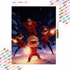 Disney Diamond Art Painting Kit 5D Diamond Painting The Incredibles Art Diamond Home Wall Decor
